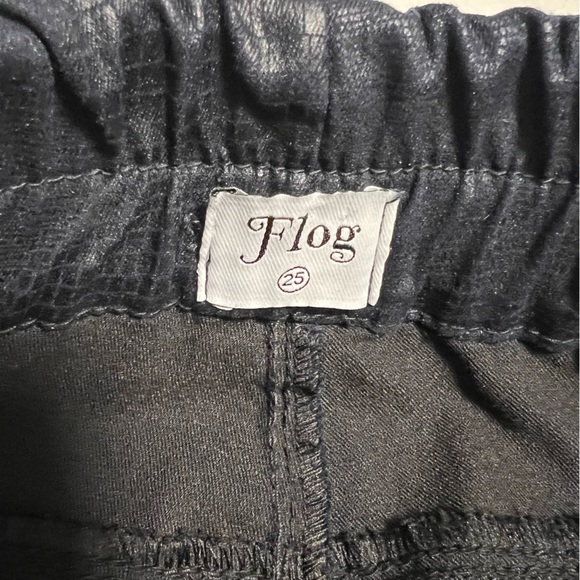 Bevy Flog  Shely Pants in Navy Snake Sz 25 - Picture 5 of 12